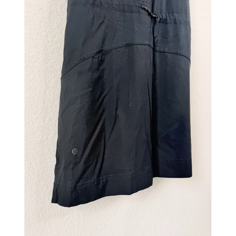 Lululemon Dynamic Days Dress Women's 4 Black Sleeveless Athleisure Outdoor Comfy